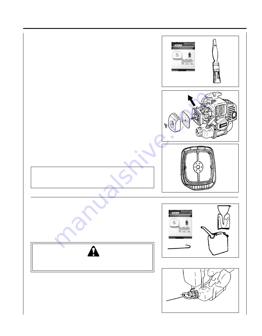 Echo POWER PRUNER PPF-2100 TYPE 1/1E Operator'S Manual Download Page 23