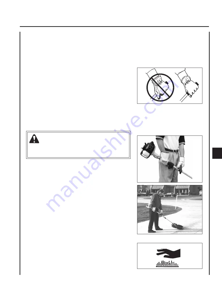 Echo ProSweep Attachment 99944200853 Operator'S Manual Download Page 21