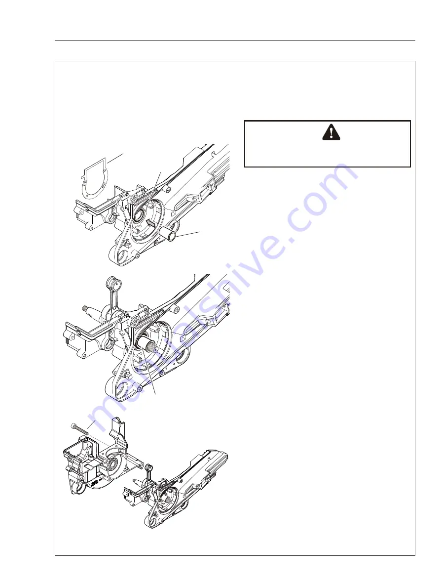 Echo shindaiwa CSG-7410ES Service Manual Download Page 57