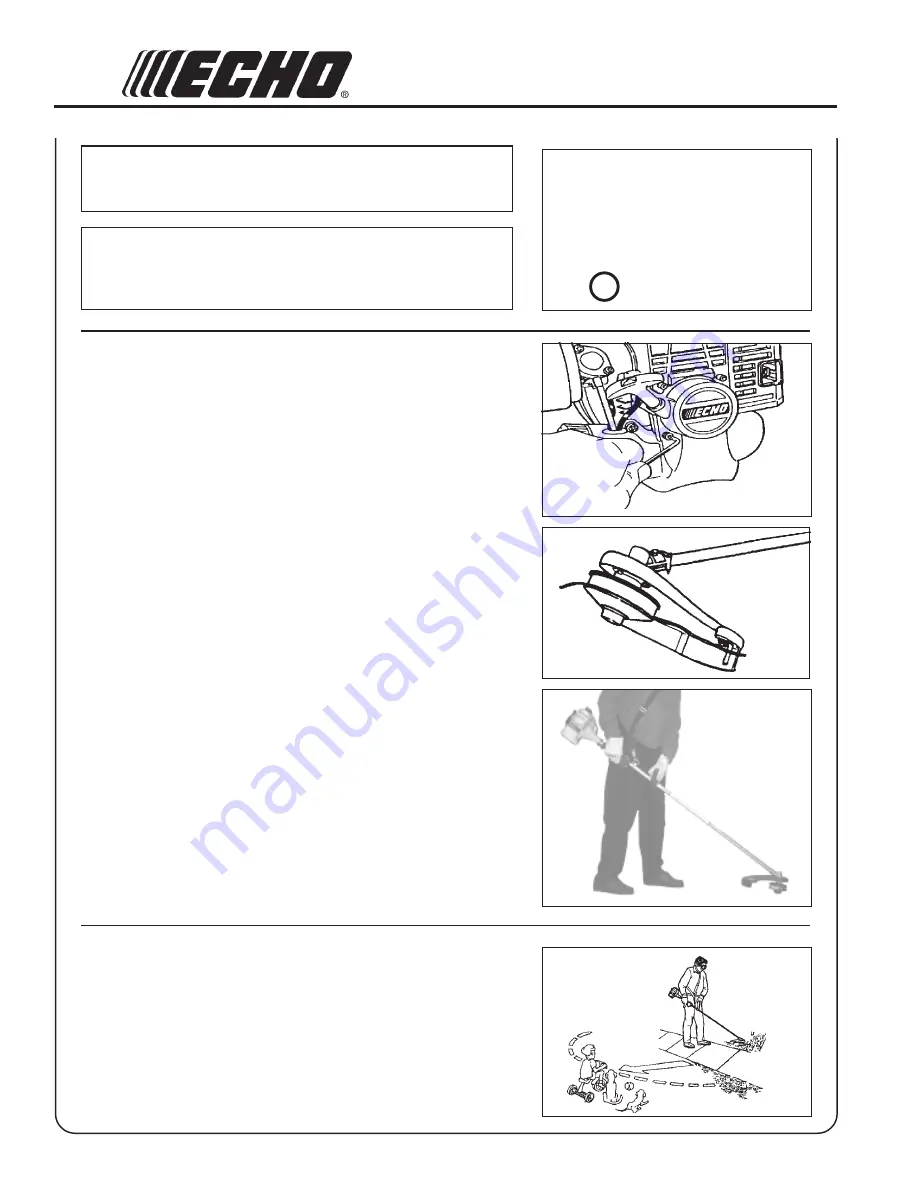 Echo SMR-2410 TYPE 1E - 02-99 Скачать руководство пользователя страница 22