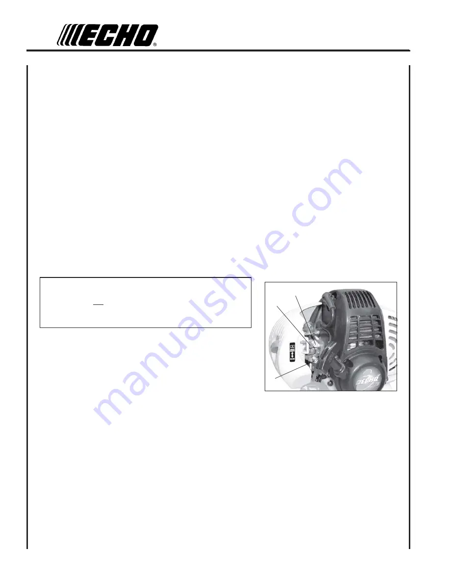 Echo SRM-251U Скачать руководство пользователя страница 24