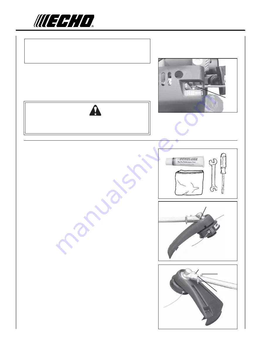 Echo SRM-260U Manual Del Usuario Download Page 26