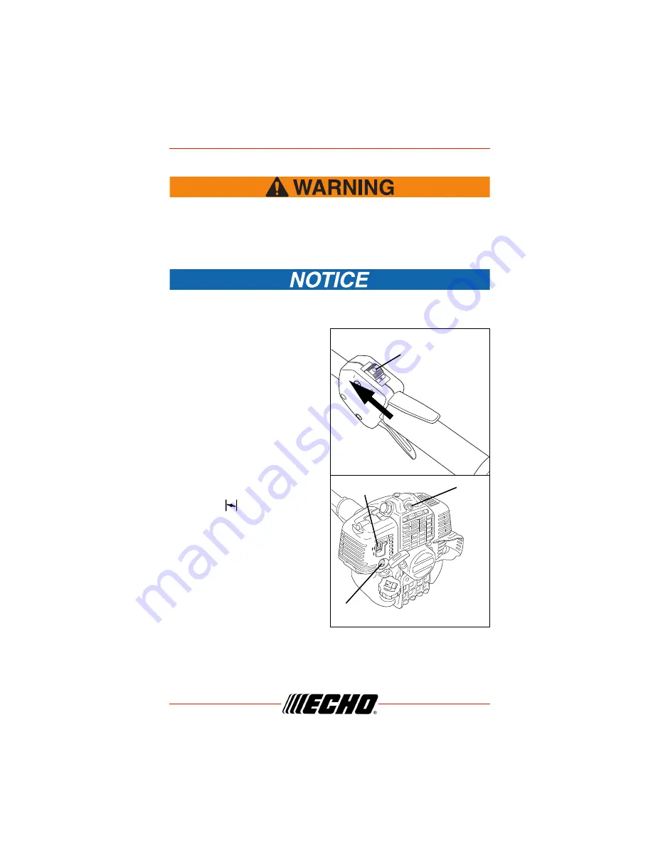 Echo SRM-410X Operator'S Manual Download Page 27