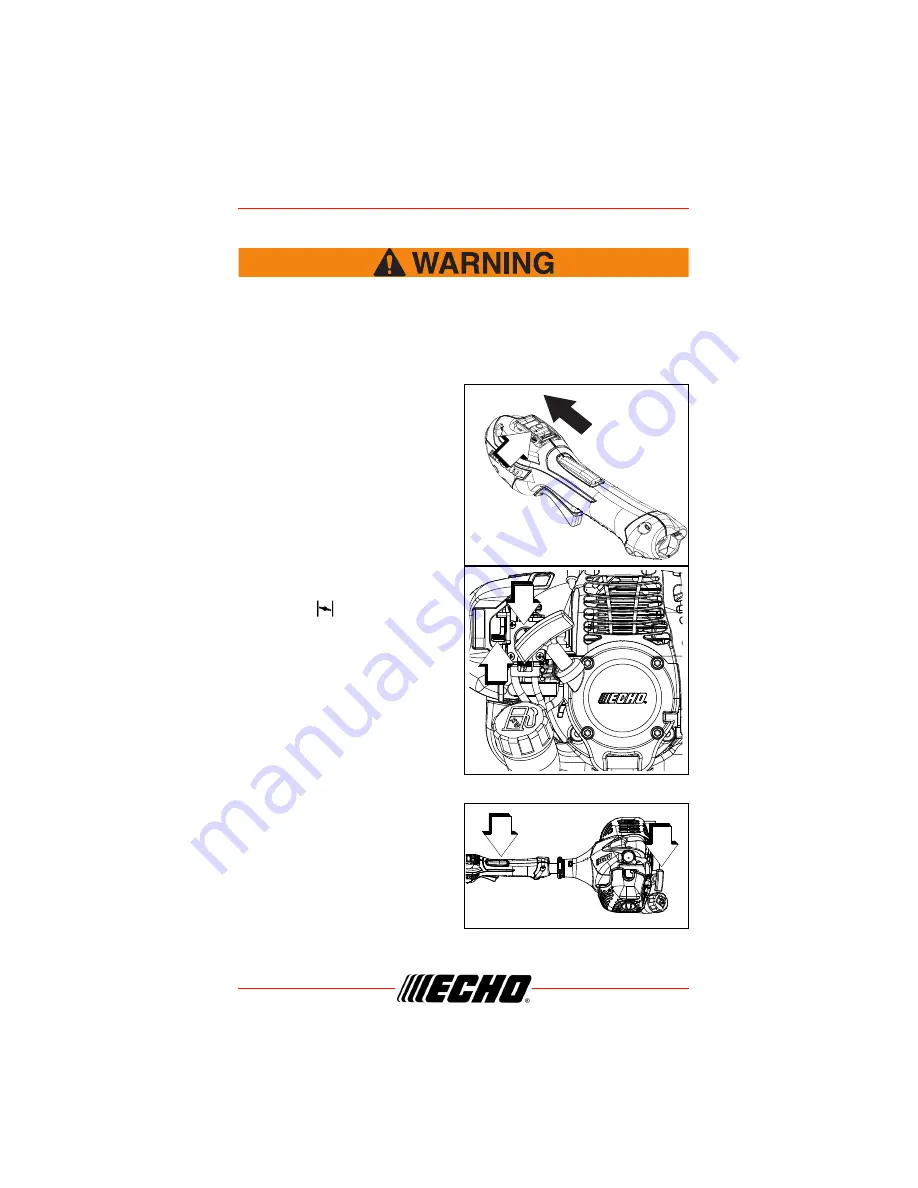 Echo U29515001001 Скачать руководство пользователя страница 25