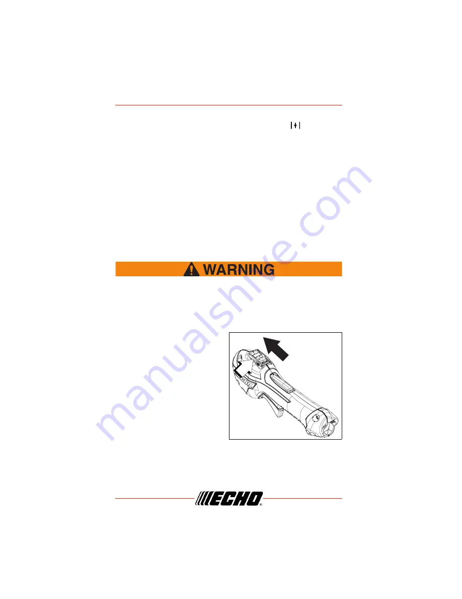 Echo U29515001001 Operator'S Manual Download Page 26