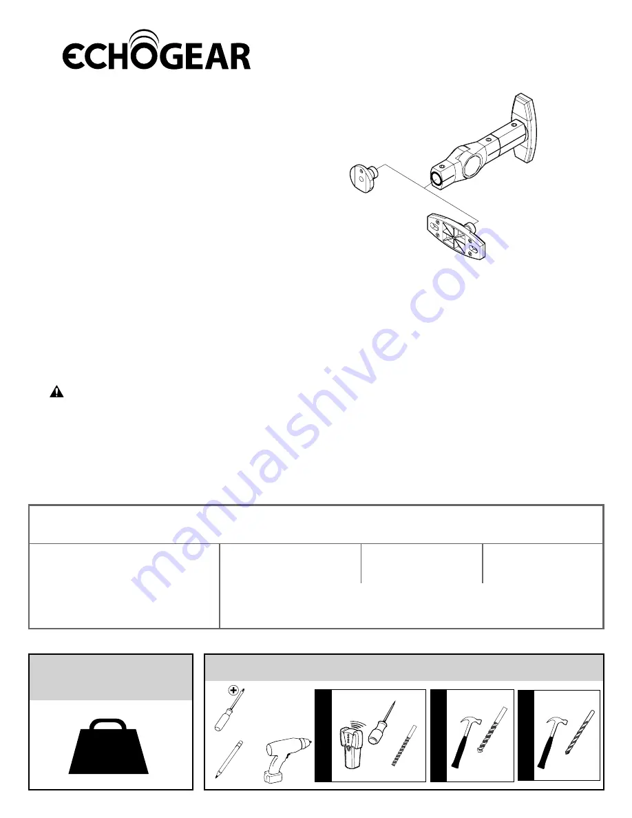 Echogear EGAV-SWMSP Instruction Manual Download Page 1