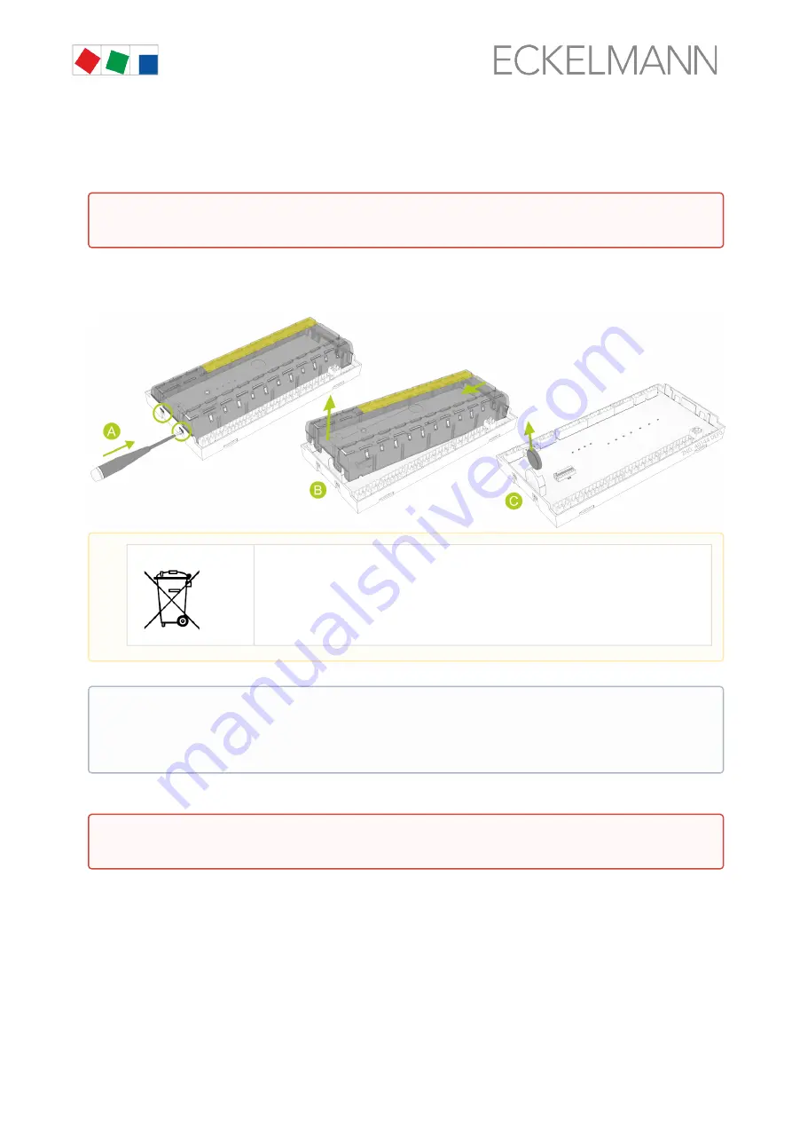 ECKELMANN UA 410 L Series Operating	 Instruction Download Page 46