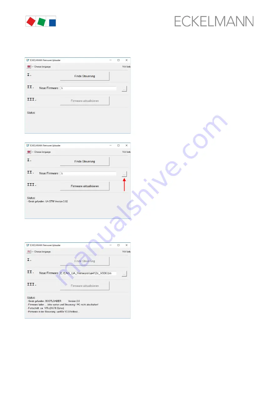 ECKELMANN UA 410 L Series Operating	 Instruction Download Page 55