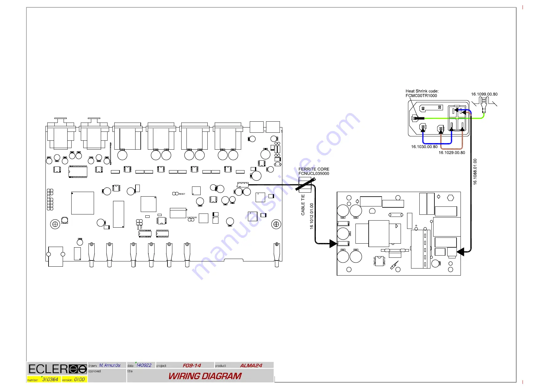 Ecler ALMA24 Service Manual Download Page 22