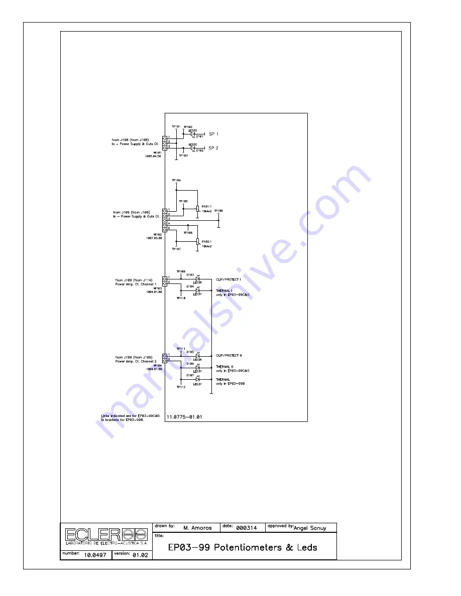 Ecler APA1400 Скачать руководство пользователя страница 6