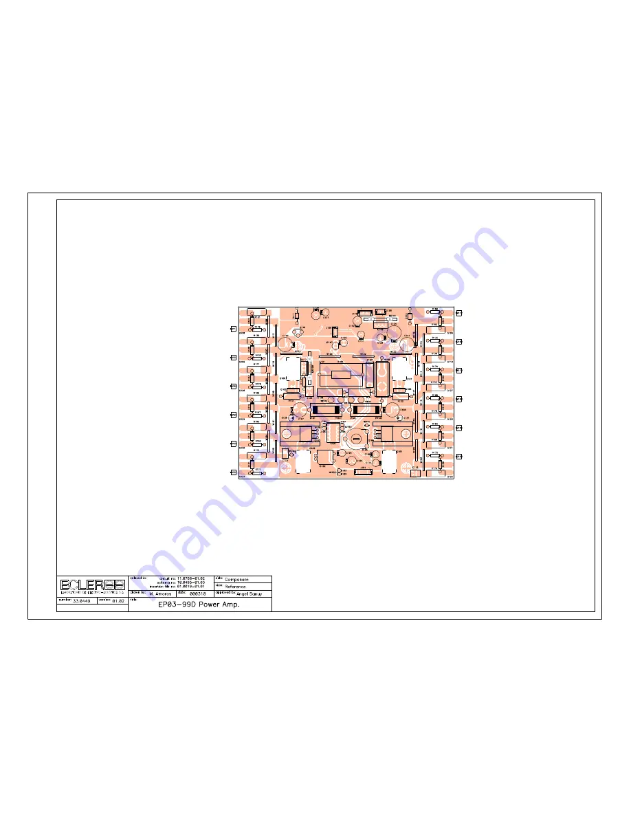 Ecler APA1400 Service Manual Download Page 31