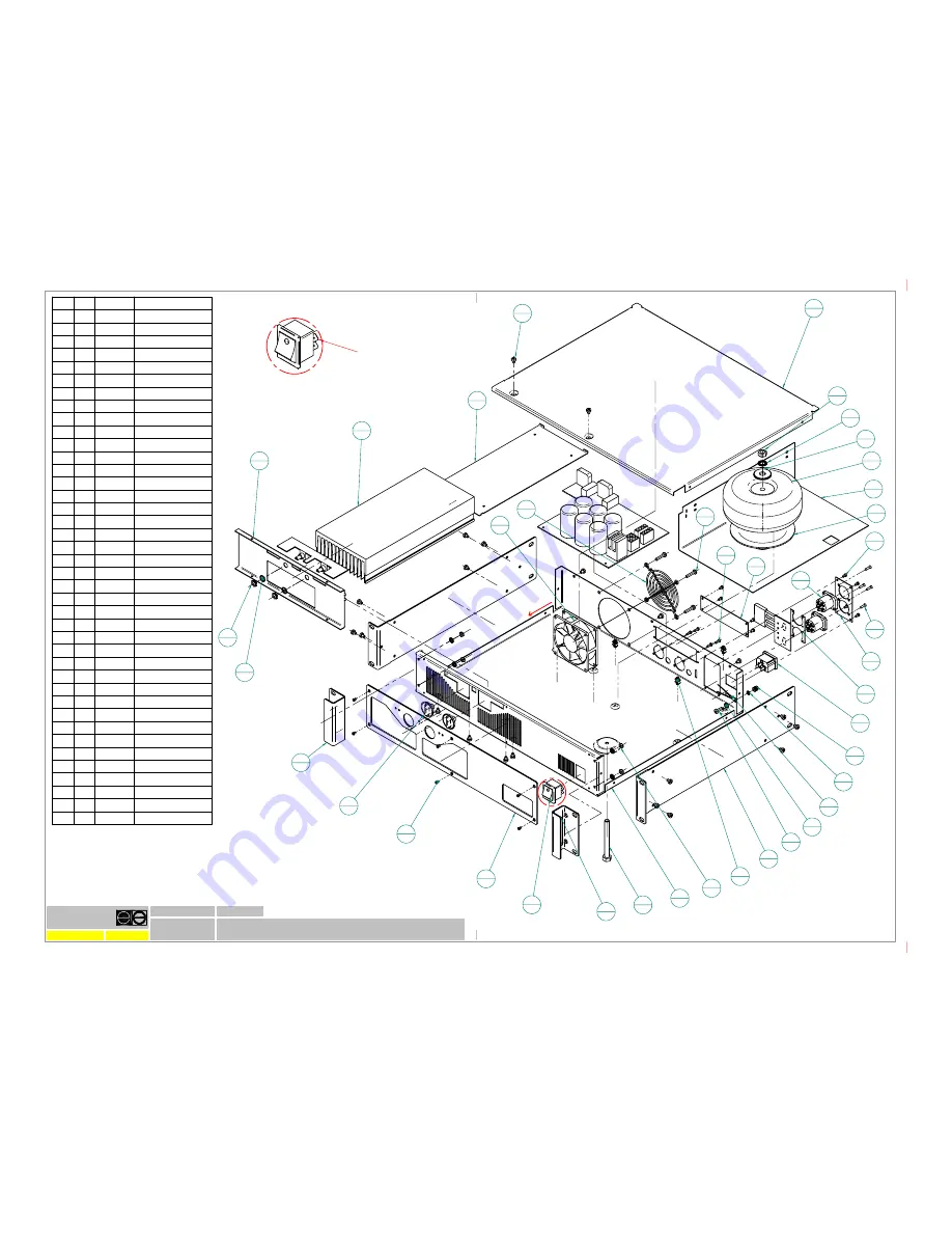 Ecler APA1400 Service Manual Download Page 113