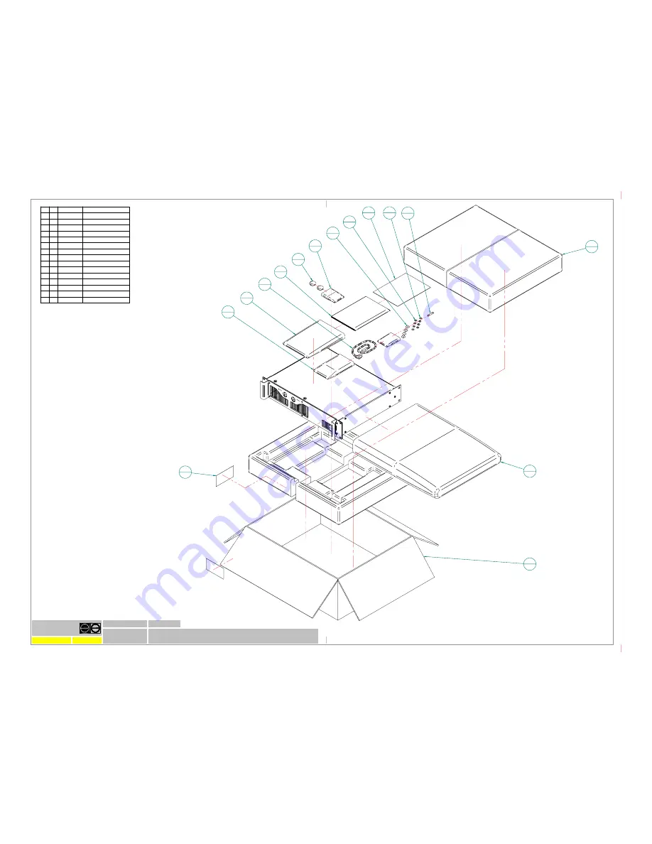 Ecler APA1400 Service Manual Download Page 117