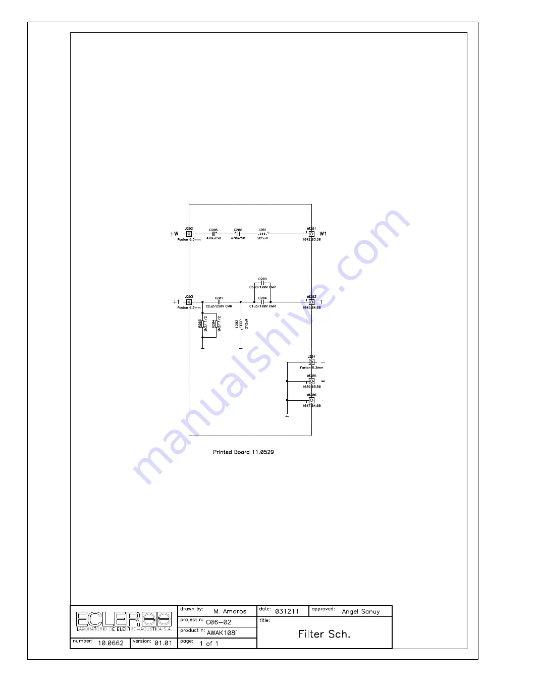 Ecler AWAKi Service Manual Download Page 7