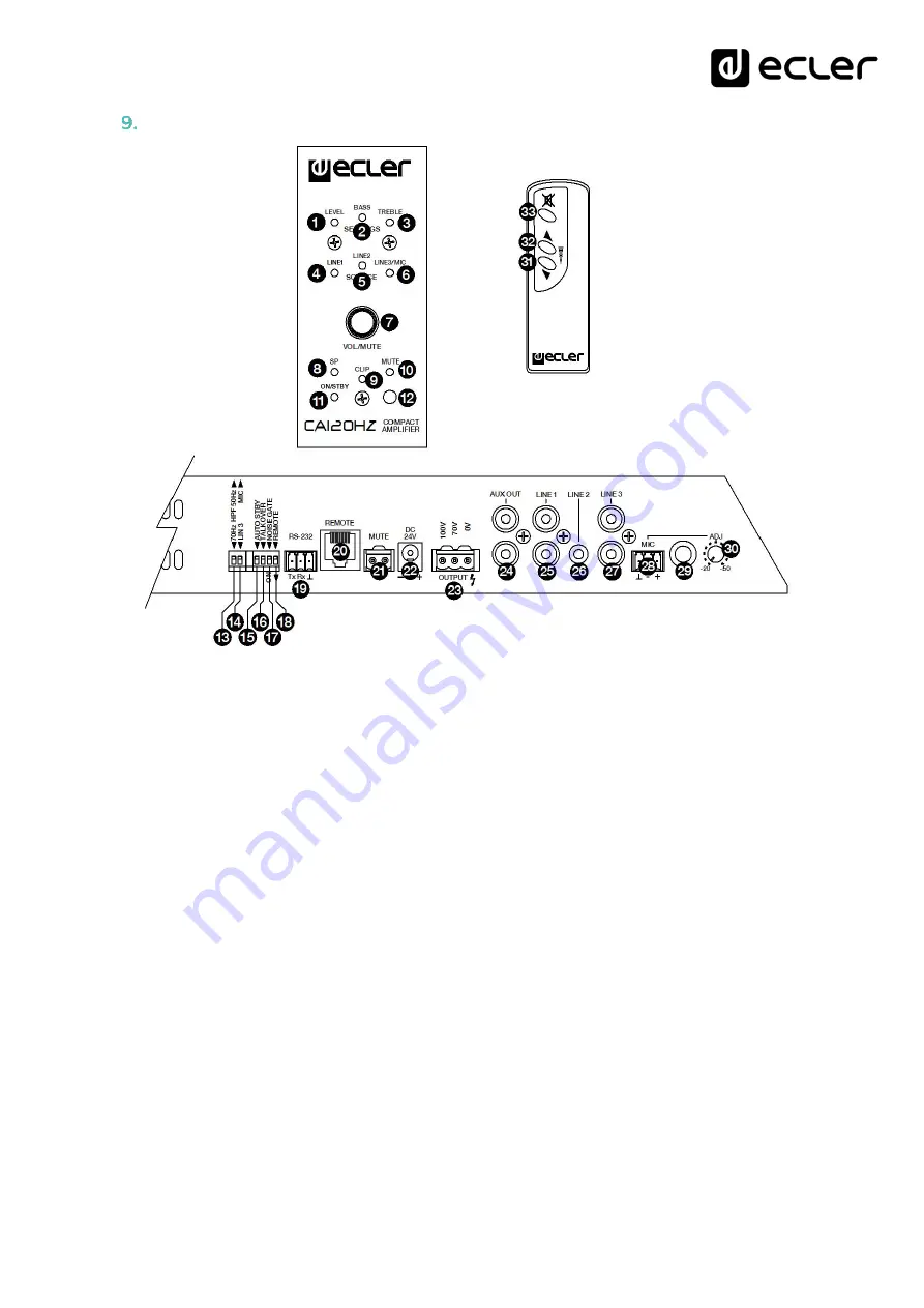 Ecler CA120HZ Manual Download Page 17