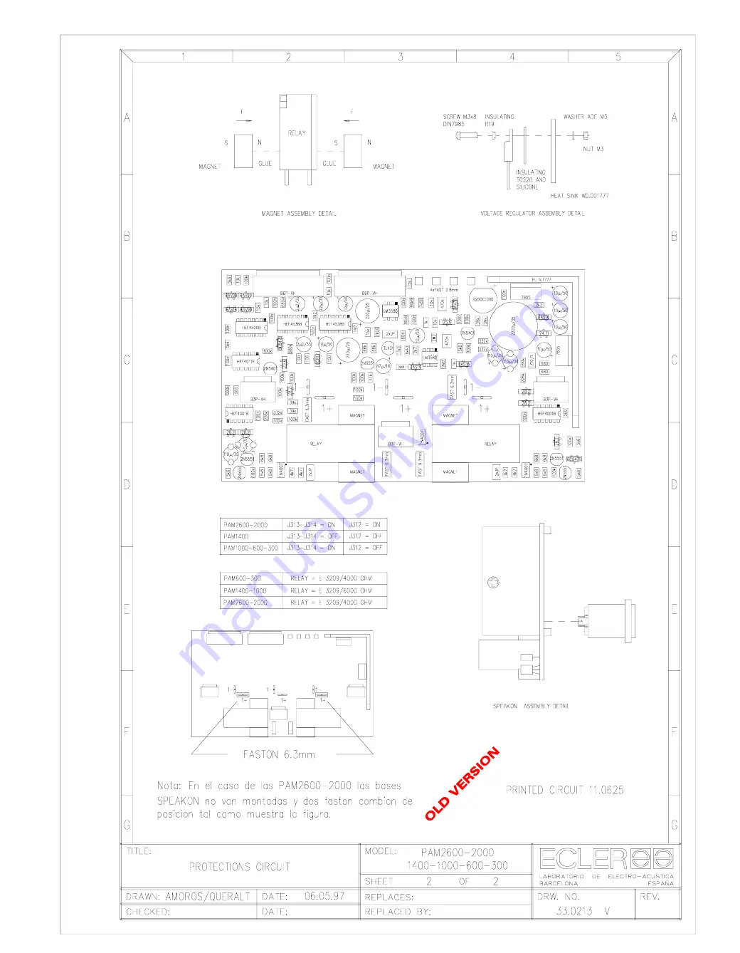 Ecler PAM1400 Скачать руководство пользователя страница 67