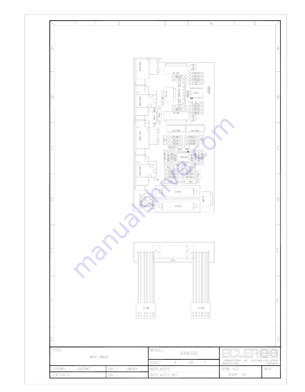 Ecler PAM1400 Service Manual Download Page 171