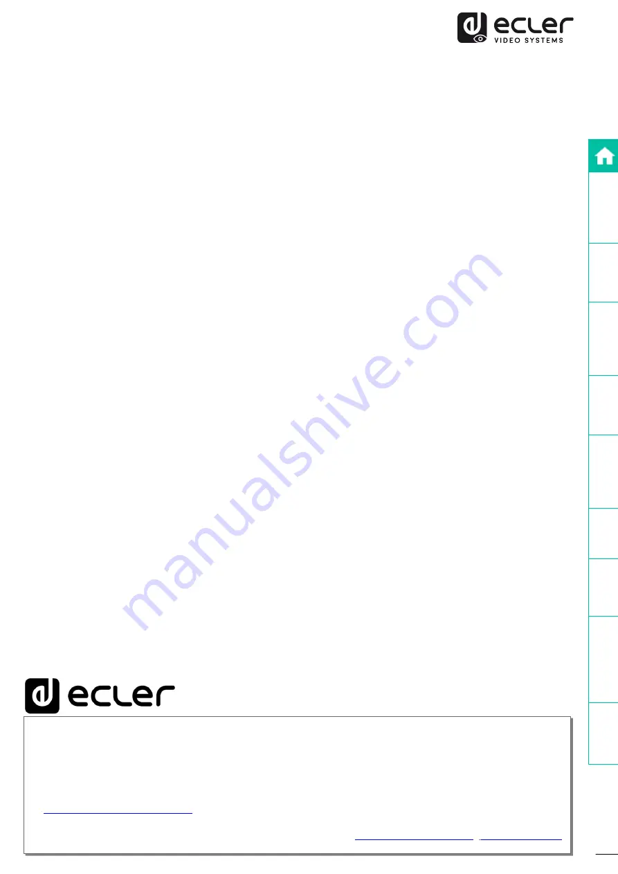 Ecler VEO-MXH44D User Manual Download Page 32