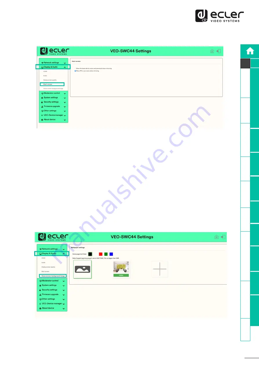 Ecler VEO-SWC44 User Manual Download Page 47