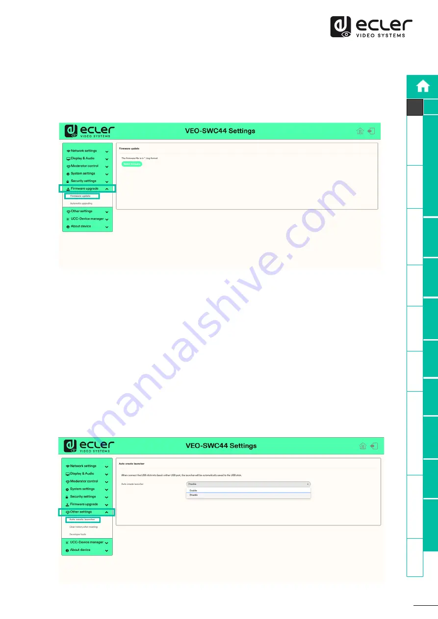 Ecler VEO-SWC44 User Manual Download Page 58