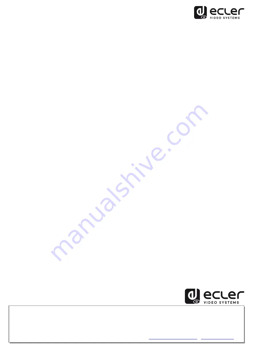 Ecler VEO-XTI1C User Manual Download Page 23