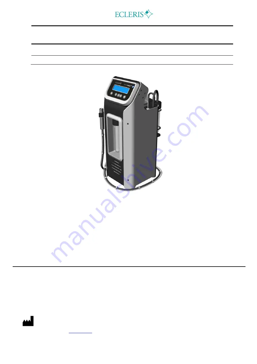 Ecleris MINIVAC+ User Manual Download Page 1