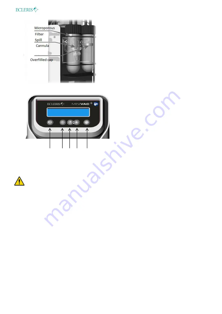 Ecleris MINIVAC+ User Manual Download Page 8