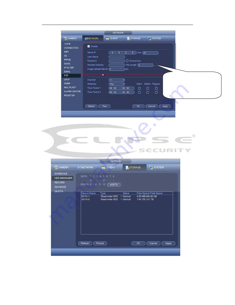 Eclipse Security ECL-CVDVR32 User Manual Download Page 128