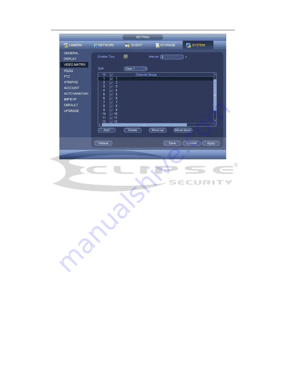 Eclipse Security ECL-CVDVR32 User Manual Download Page 145