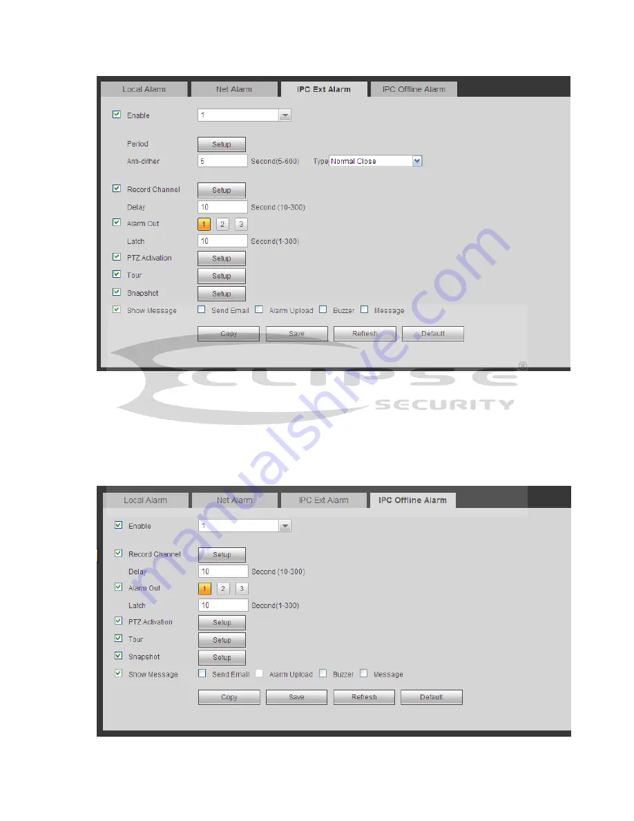 Eclipse Security ECL-NVR16P-DH Скачать руководство пользователя страница 179