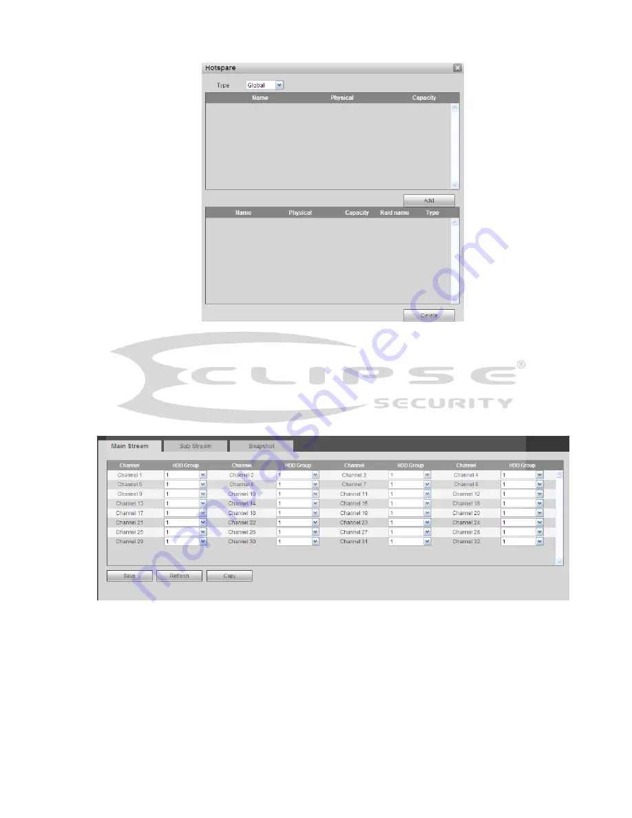 Eclipse Security ECL-NVR16P-DH User Manual Download Page 187