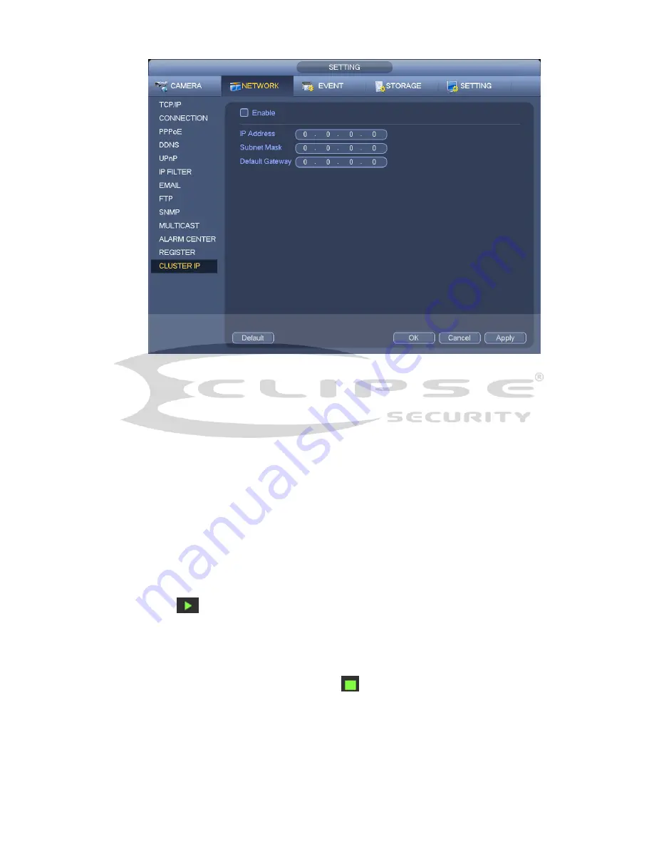 Eclipse Security ECL-NVR64 User Manual Download Page 105