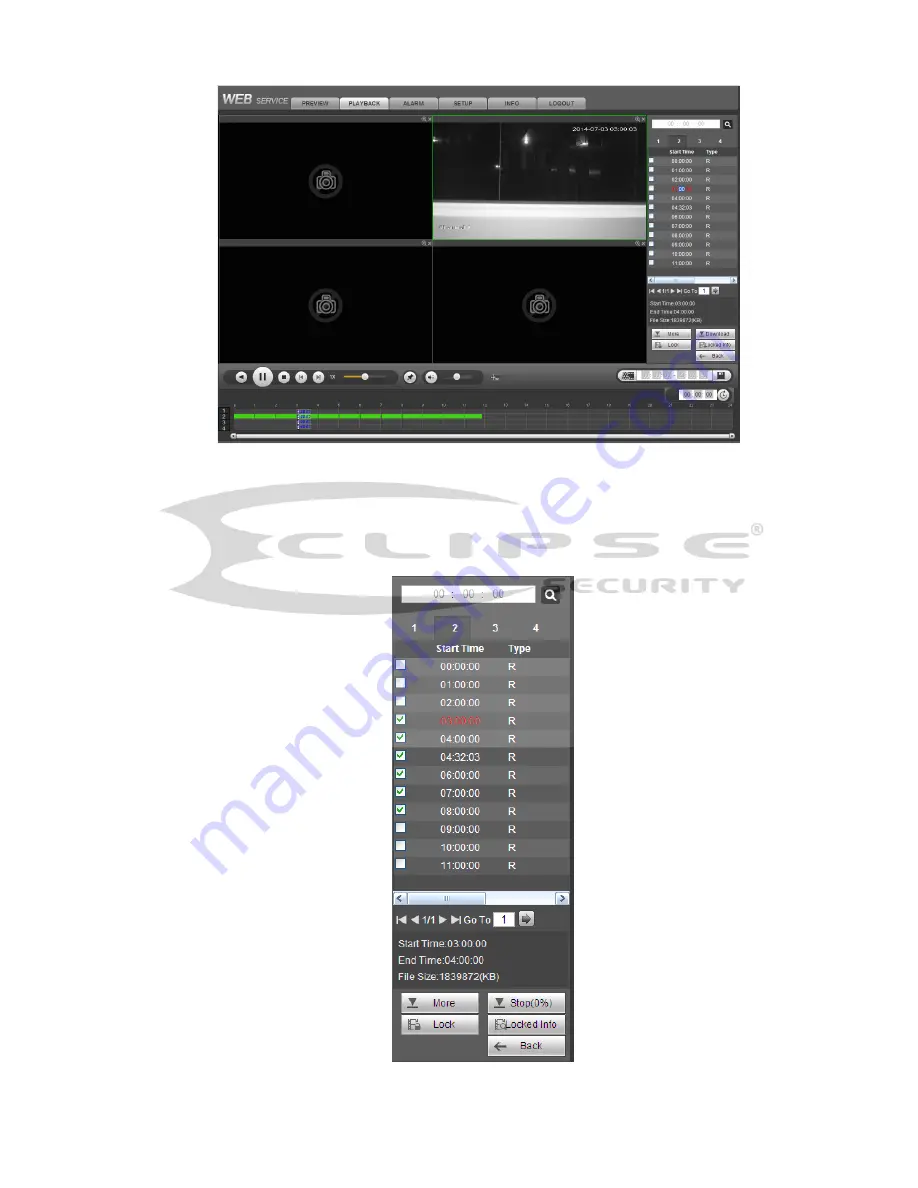 Eclipse Security ECL-NVR64 User Manual Download Page 202