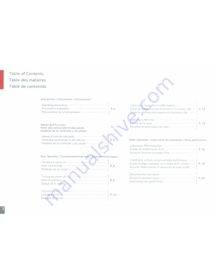 Eclipse CD1200 Handy Reference Manual Download Page 2