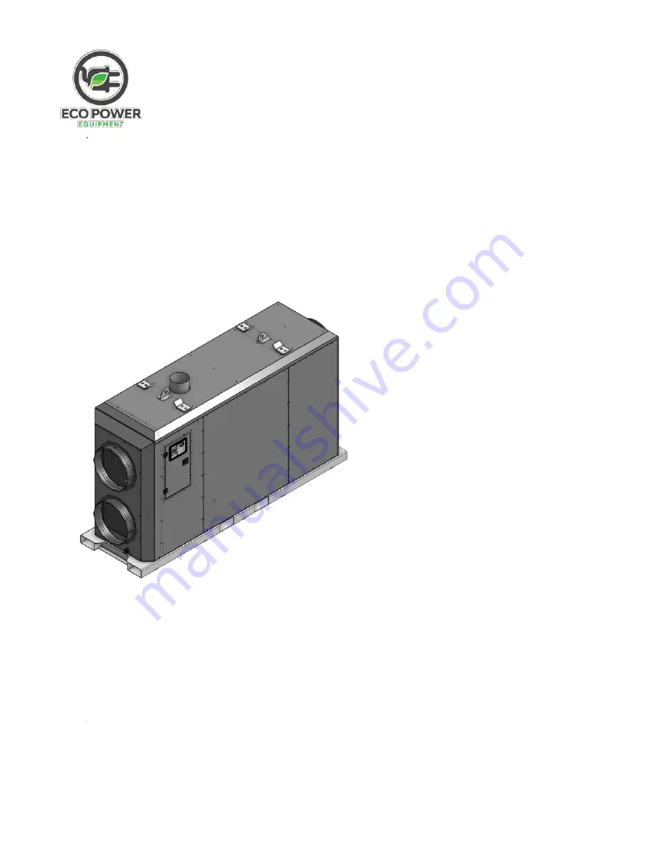 Eco Power Equipment IAQH Series Installation And User Instructions Manual Download Page 1