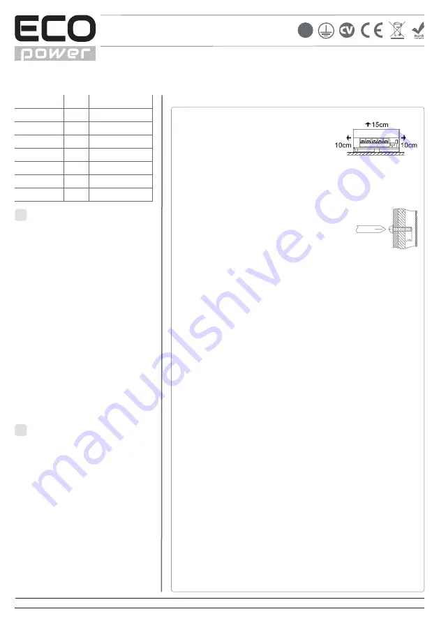 ECO POWER ALT040W Скачать руководство пользователя страница 1