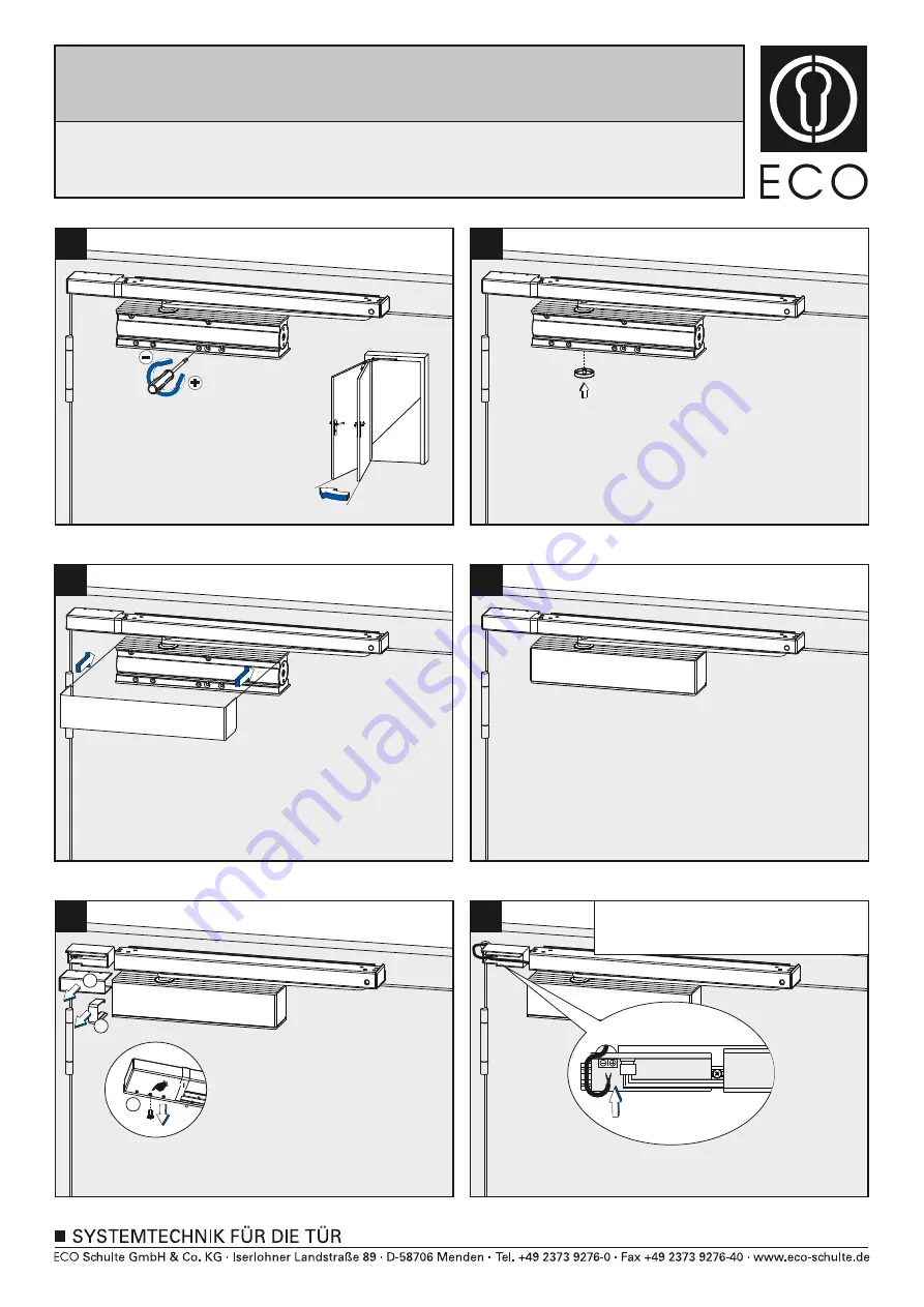 Eco EF (24V) Assembly Instruction Manual Download Page 4