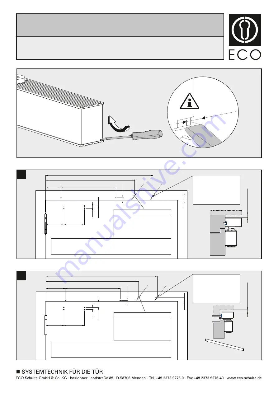 Eco FSA EFR 51 B Assembly Instruction Manual Download Page 2