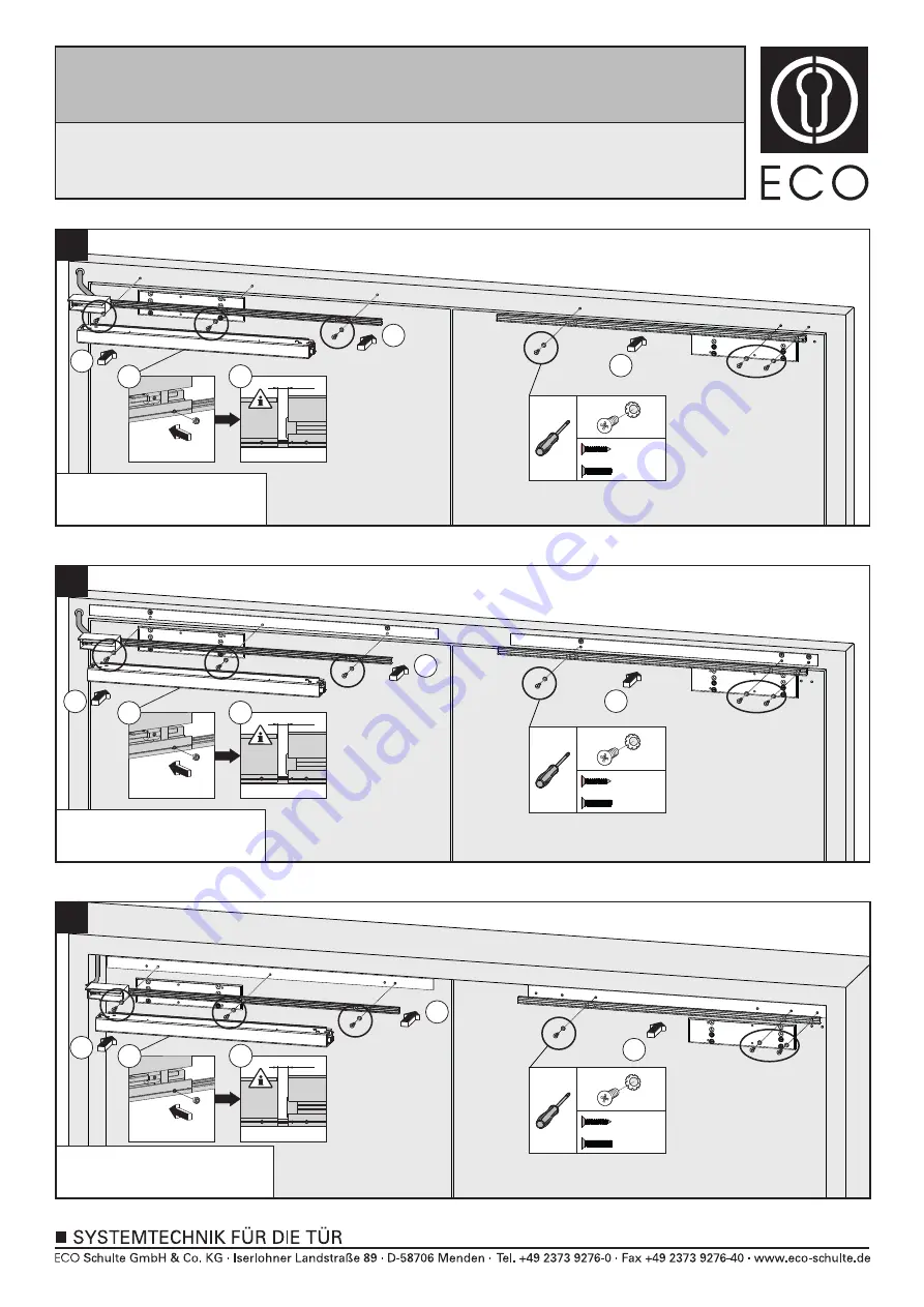 Eco SR-EF BG TS-41 G Assembly Instruction Manual Download Page 7