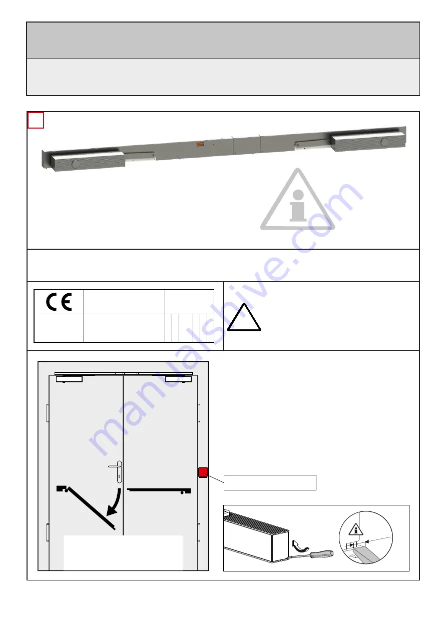 Eco SR-EFR III Assembly Instruction Manual Download Page 1