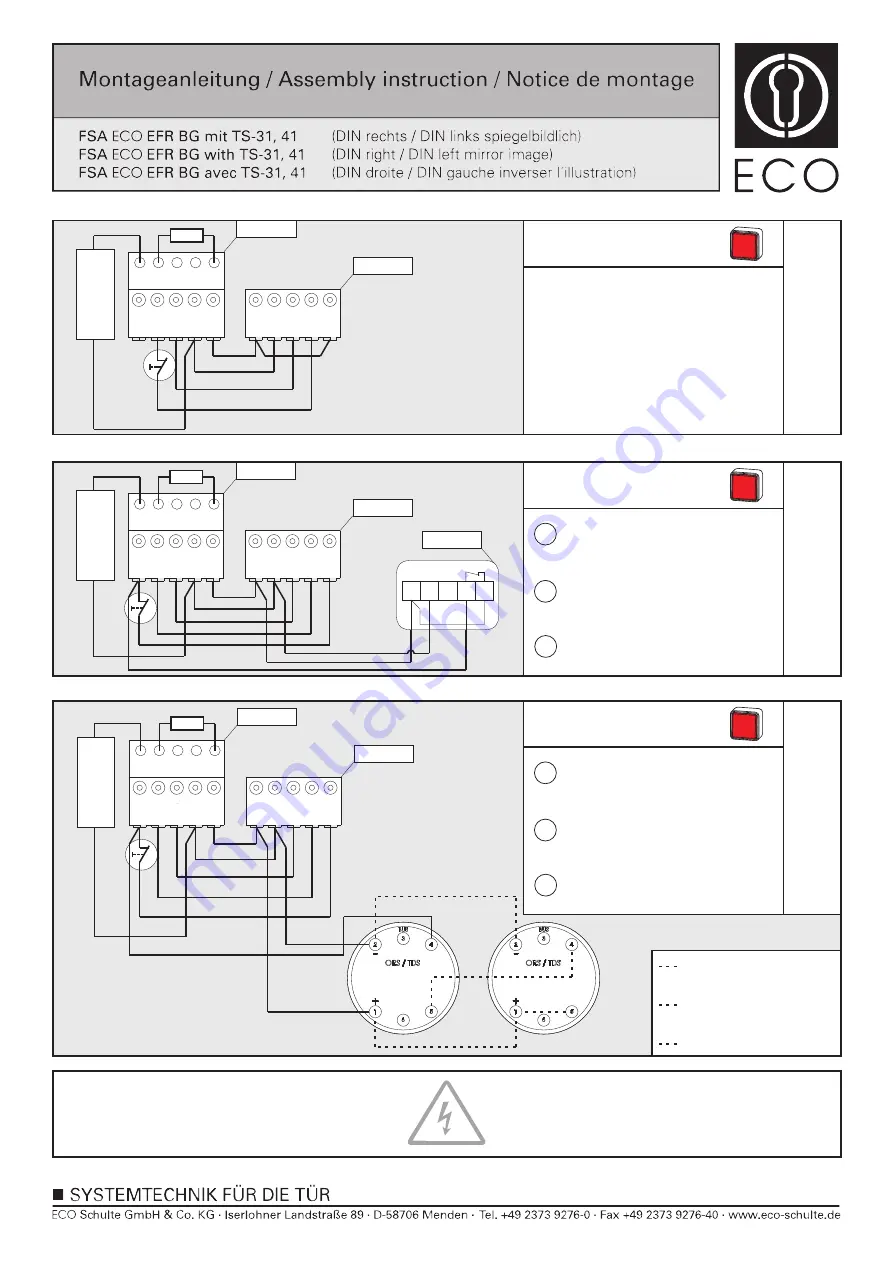 Eco TS-31 Assembly Instruction Manual Download Page 10