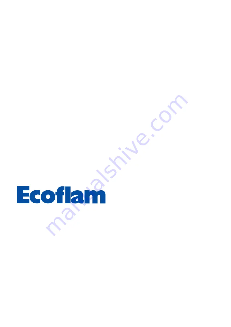 Ecoflam 3143283 Technical Manual Download Page 72