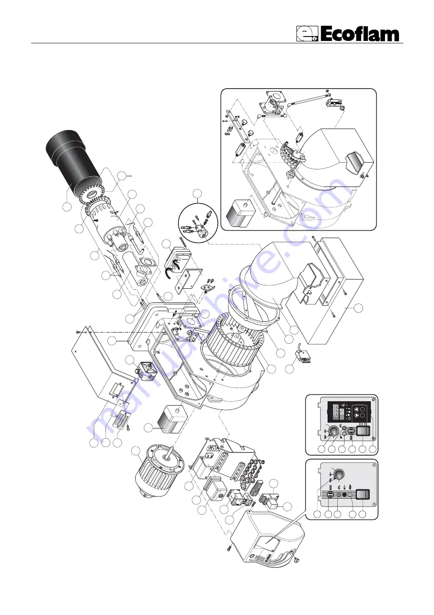 Ecoflam Blu 1000 PR/MD Скачать руководство пользователя страница 54