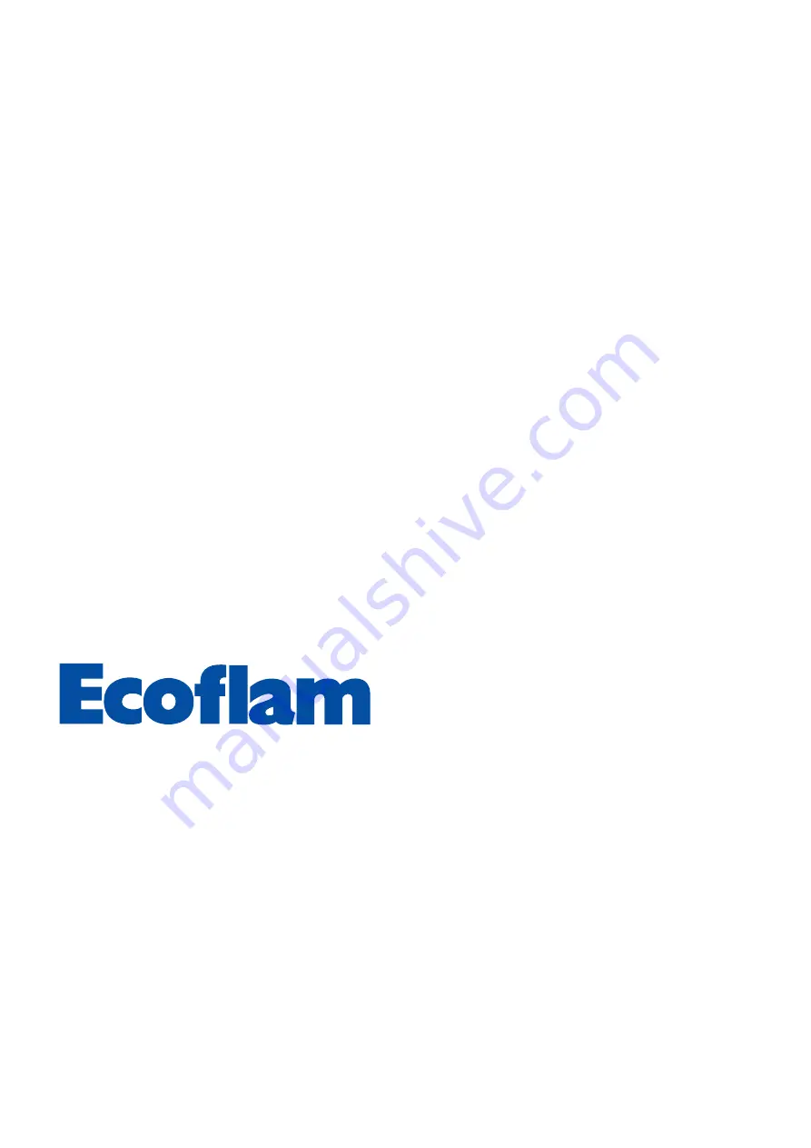 Ecoflam BLU TS 1700.1 PR HT Manual Download Page 64