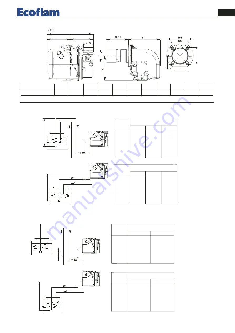 Ecoflam MAX 1 Low NOx Manual Download Page 3