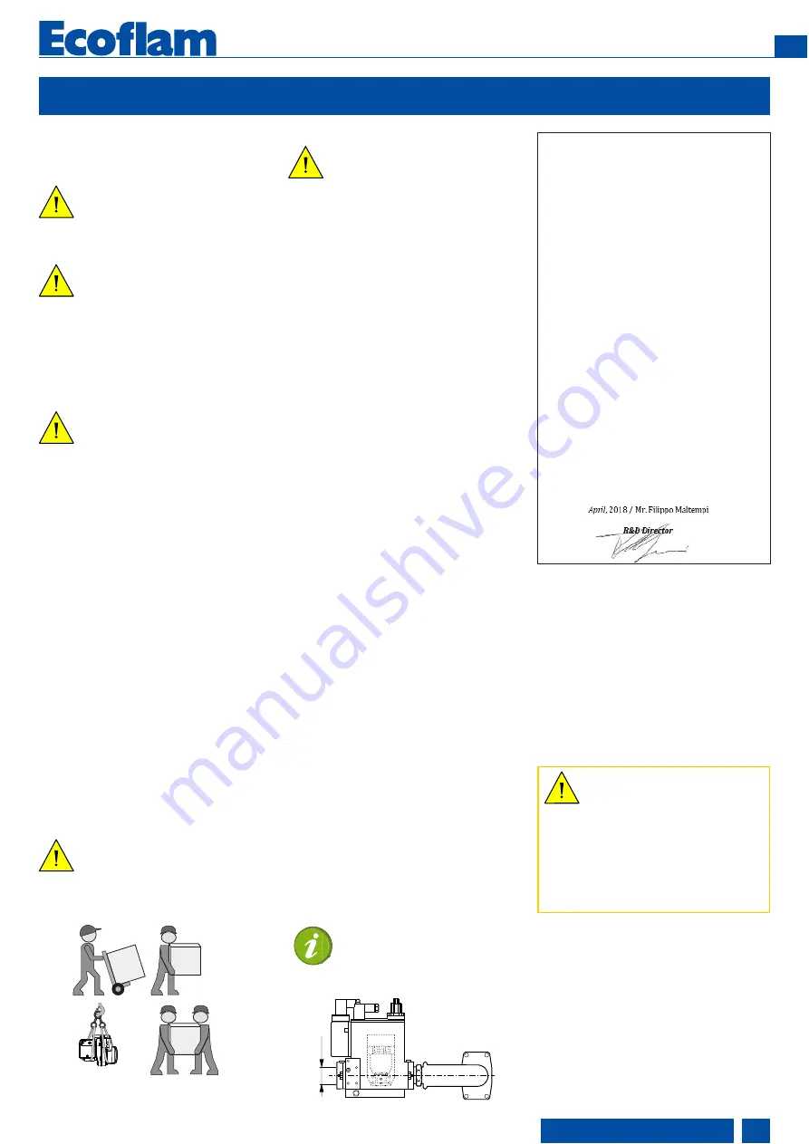 Ecoflam MULTIFAM 500.1 PRE Manual Download Page 3