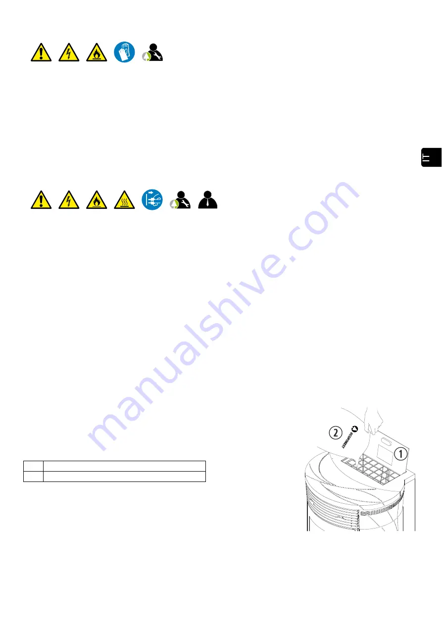 ECOFOREST Atenas Installation And Maintenance Manual Download Page 69