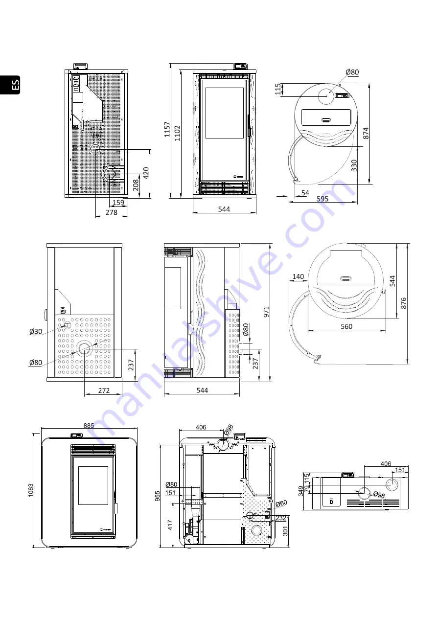 ECOFOREST BOLONIA VPA 00-00 Installation And Maintenance Manual Download Page 6