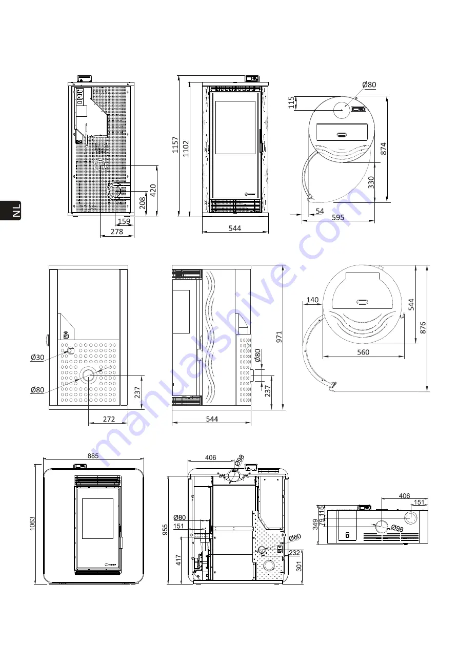 ECOFOREST BOLONIA VPA 00-00 Installation And Maintenance Manual Download Page 169