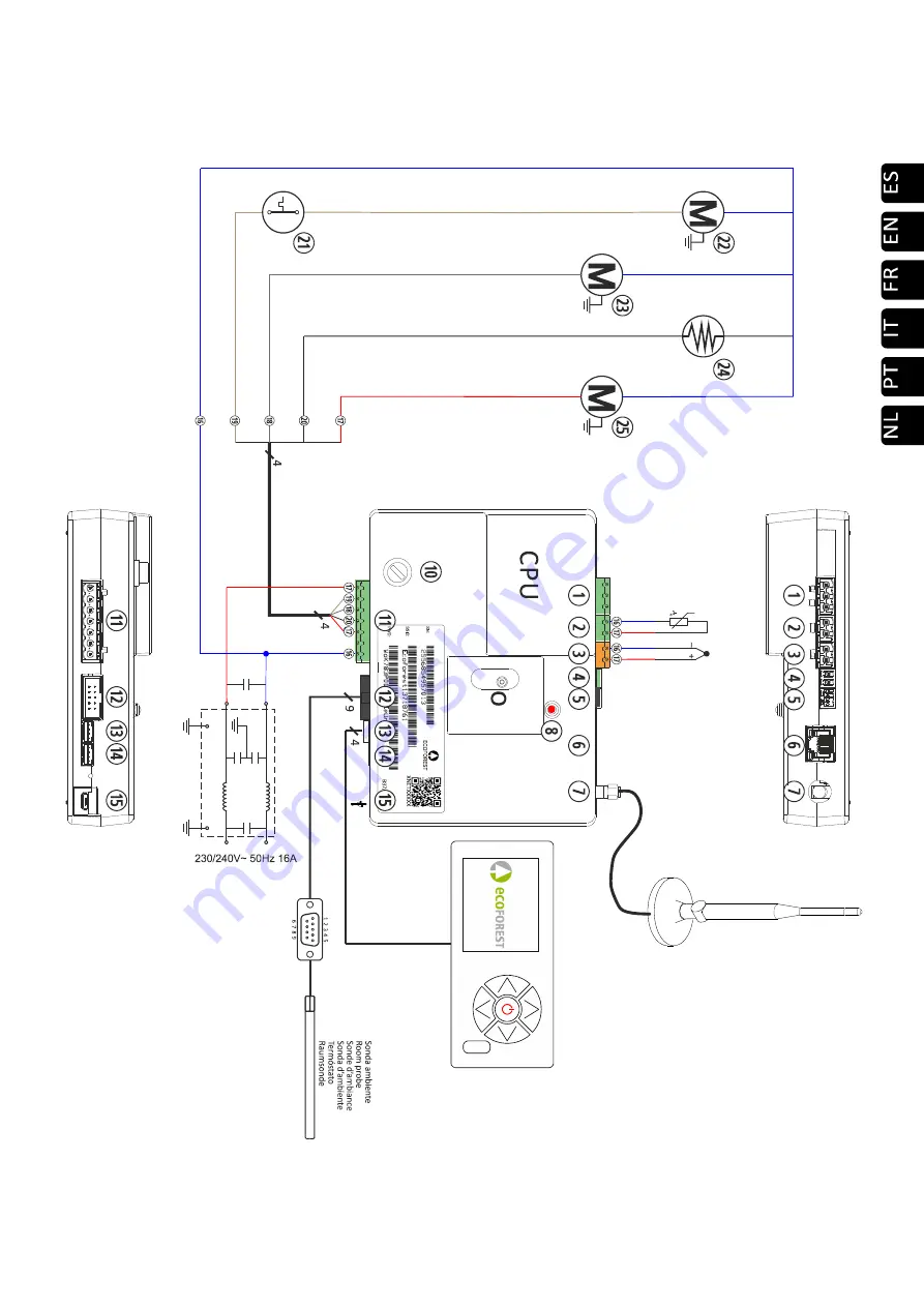 ECOFOREST BOLONIA VPA 00-00 Installation And Maintenance Manual Download Page 200